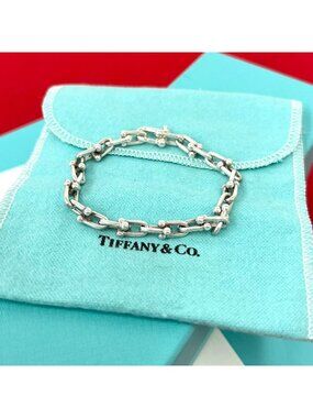 Tiffany & Co HardWear Small Link 26 Links Bracelet 925 Sterling Silver
